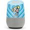 Cartoon Network Powerpuff Girls Bubbles Blue Hearts Google Home Skin